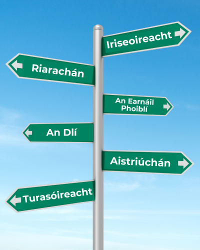 Conairí Gairme Gaeilge: Treoir Chuimsitheach
